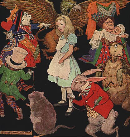 characters from alice in wonderland. Alice In Wonderland